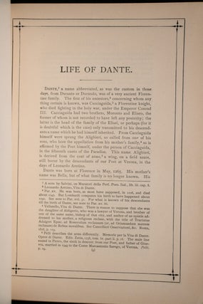 The Vision; or Hell, Purgatory, & Paradise of Dante Alighieri.