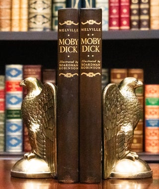 Item #860 Moby Dick; or The Whale by Herman Melville. Herman Melville