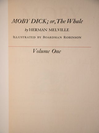 Moby Dick; or The Whale by Herman Melville
