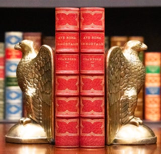 Item #876 Ave Roma Immortalis Studies From The Chronicles Of Rome. Francis Marion Crawford