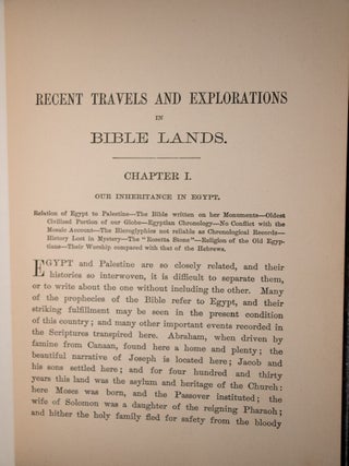 Buried Cities Recovered or Explorations in Bible Lands