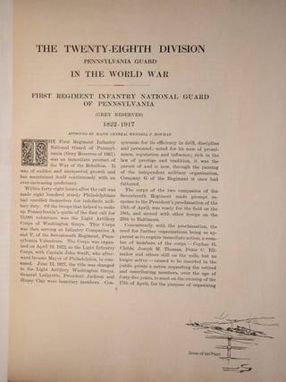 The Twenty-Eighth Division In The World War