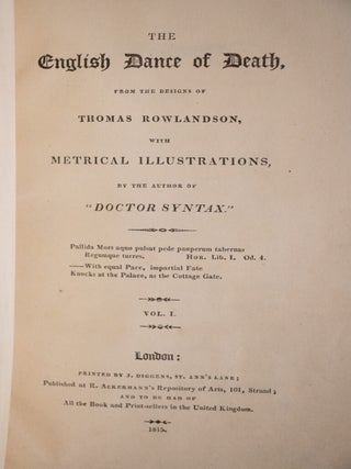 THE ENGLISH DANCE OF DEATH
