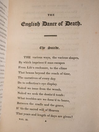 THE ENGLISH DANCE OF DEATH