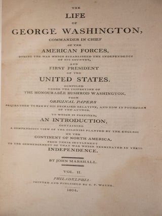 THE LIFE OF GEORGE WASHINGTON