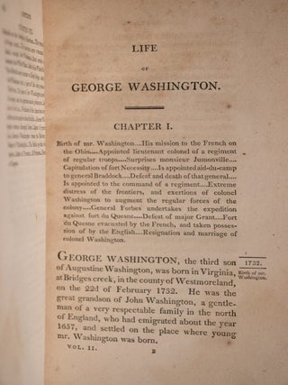 THE LIFE OF GEORGE WASHINGTON