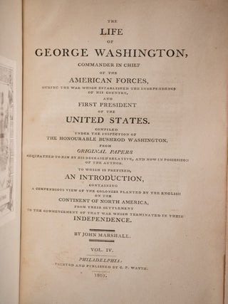 THE LIFE OF GEORGE WASHINGTON