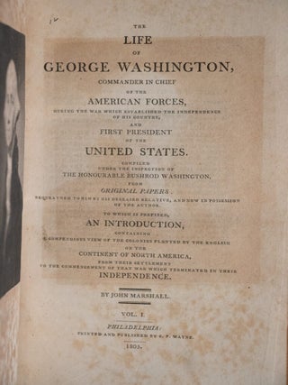 THE LIFE OF GEORGE WASHINGTON