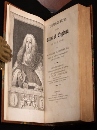 COMMENTARIES ON THE LAWS OF ENGLAND