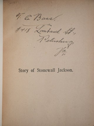 Story of Stonewall Jackson