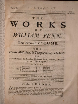 A Collection of the Works of William Penn