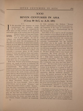 The Outline Of History Being A Plain History Of Life And Mankind by H.G. Wells