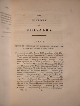 The History of Chivalry or Knighthood and Its Times.