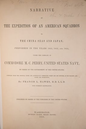 Narrative of the Expedition of an American Squadron to the China Seas and Japan