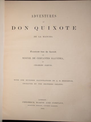 Adventures of DON QUIXOTE DE LA MANCHA