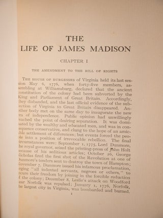 The Life of James Madison