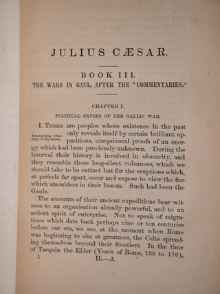 History of Julius Caesar