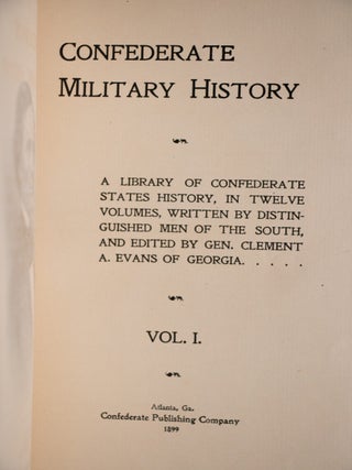 Confederate Military History