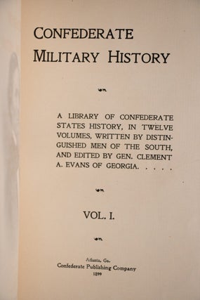 Confederate Military History
