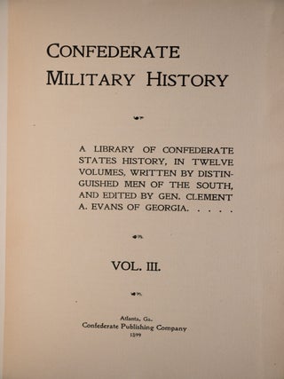 Confederate Military History