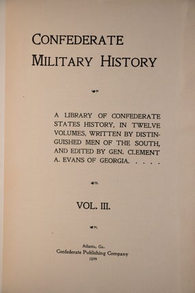 Confederate Military History