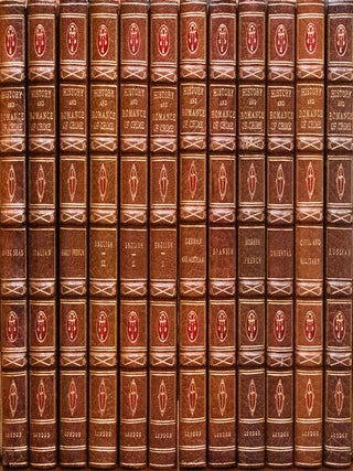 Item #990 The History and Romance of Crime. Major Arthur Griffiths