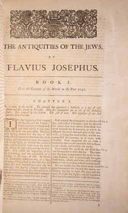 The Whole Works of Flavius Josephus