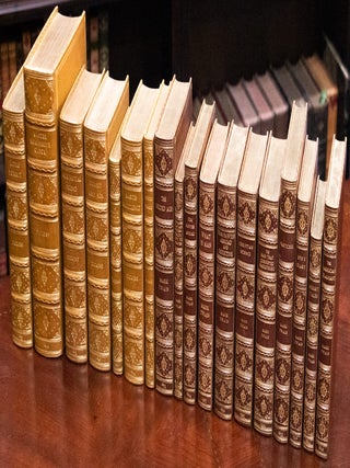 Uniformly Bound First Edition Works of Charles Dickens and Mark Twain