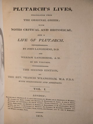 Plutarch's Lives